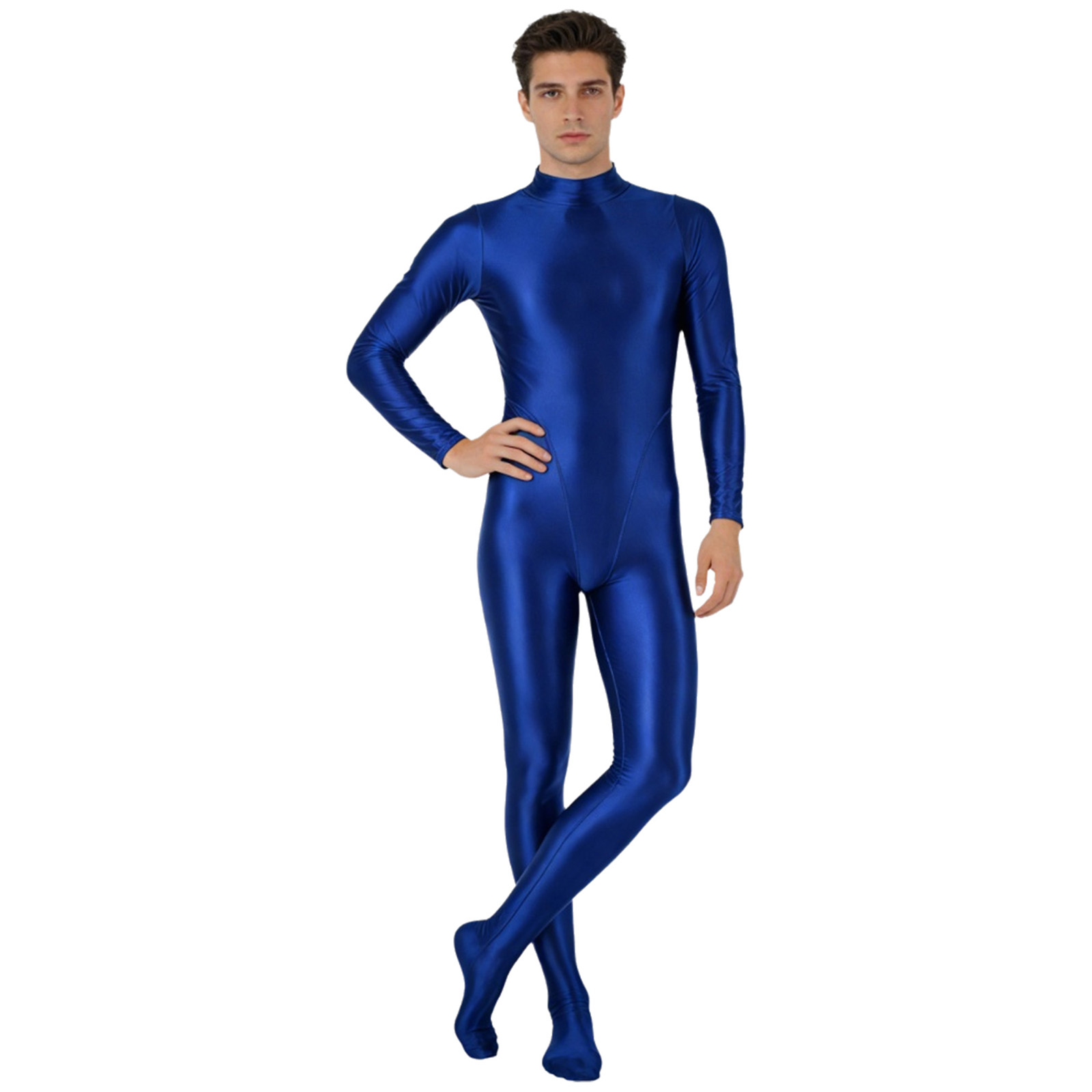 Mens Glossy One Piece Swimsuit - огляд і ціна Wetsuit Men