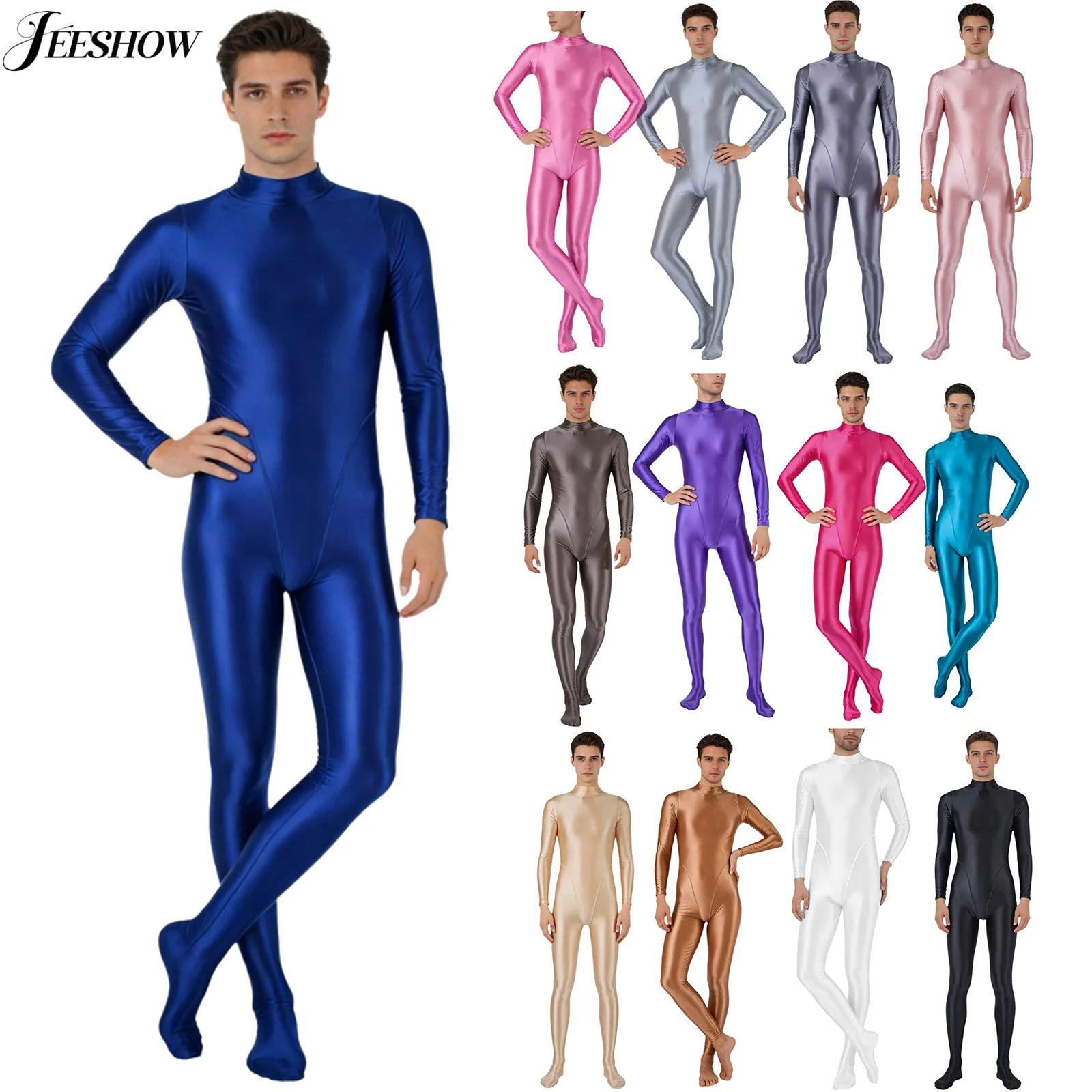 Mens Glossy One Piece Swimsuit - огляд і ціна Wetsuit Men