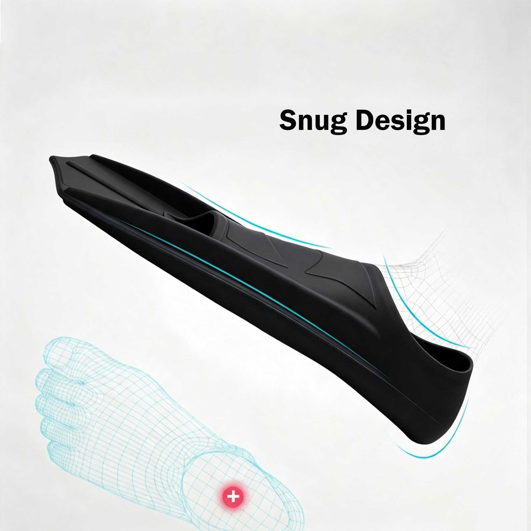 Silicone Swimming Short Flippe - огляд і ціна Flippers Swimming