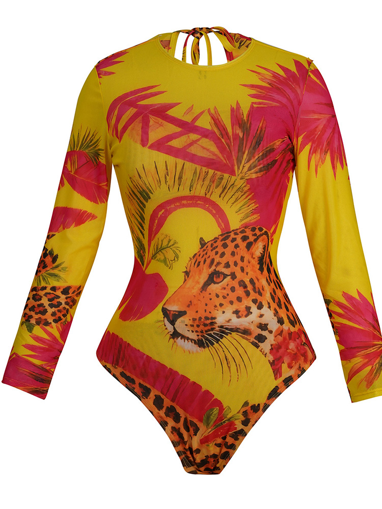 Long Sleeve One Piece Swimsuit - огляд і ціна Rash Guard