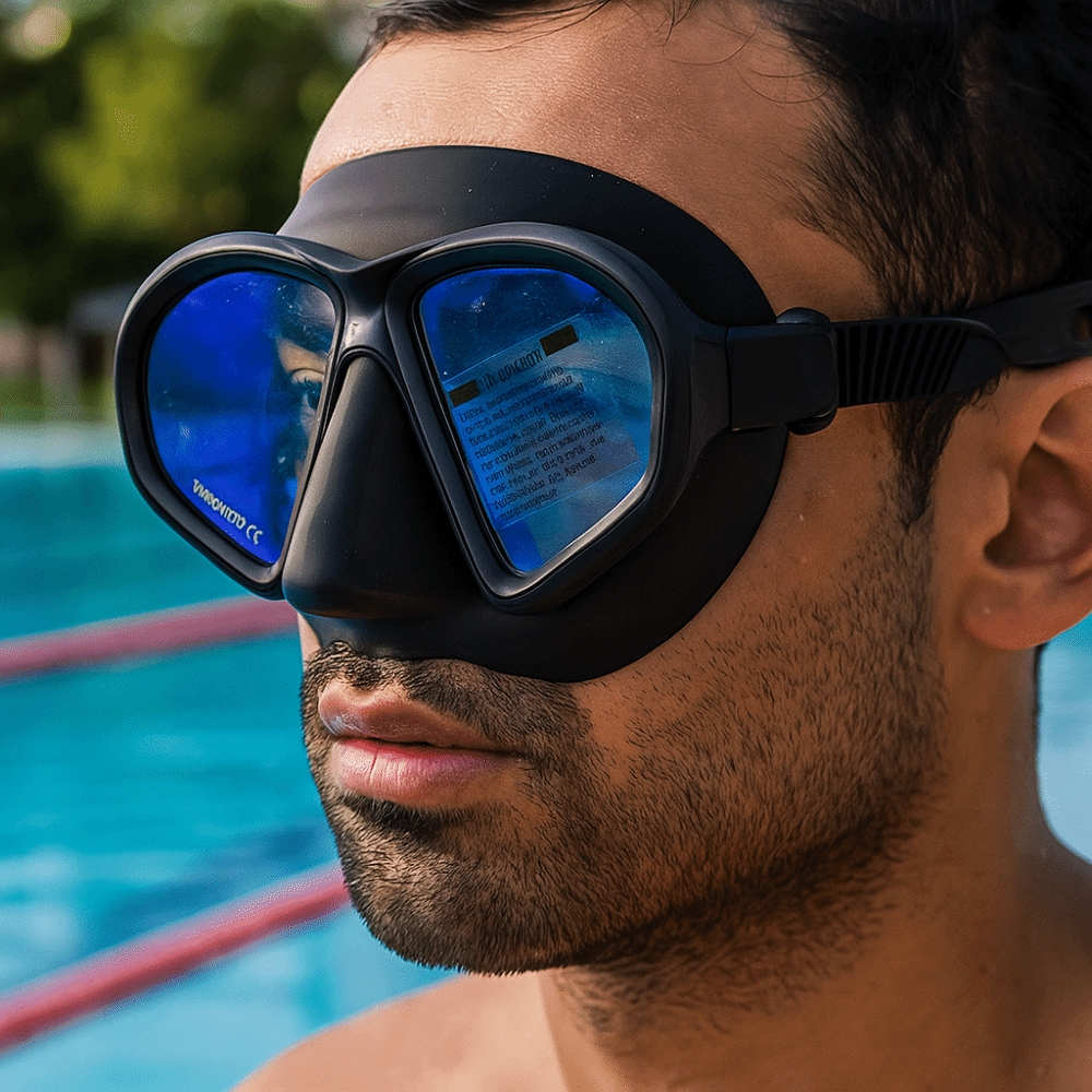 Tempered Glass Freediving Mask - огляд і ціна Snorkel Set
