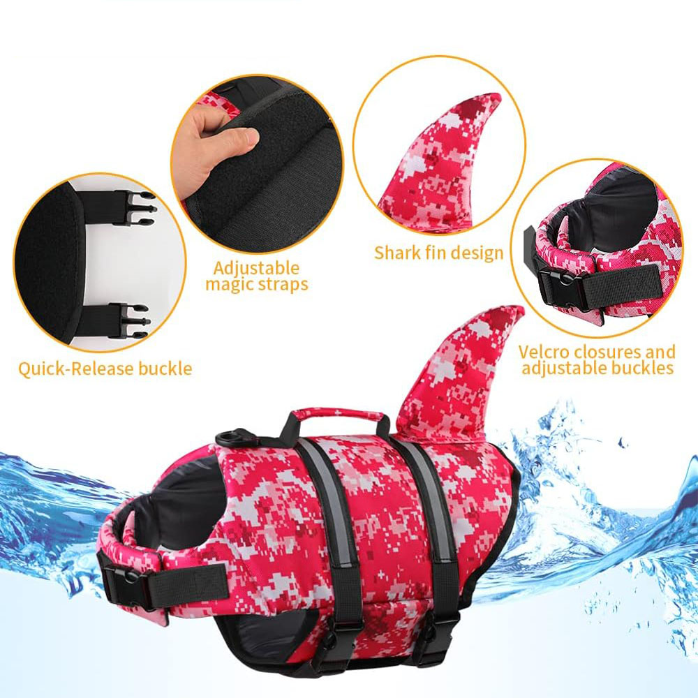Dog Life Jacket Shark Ripstop  - огляд і ціна Life Jacket