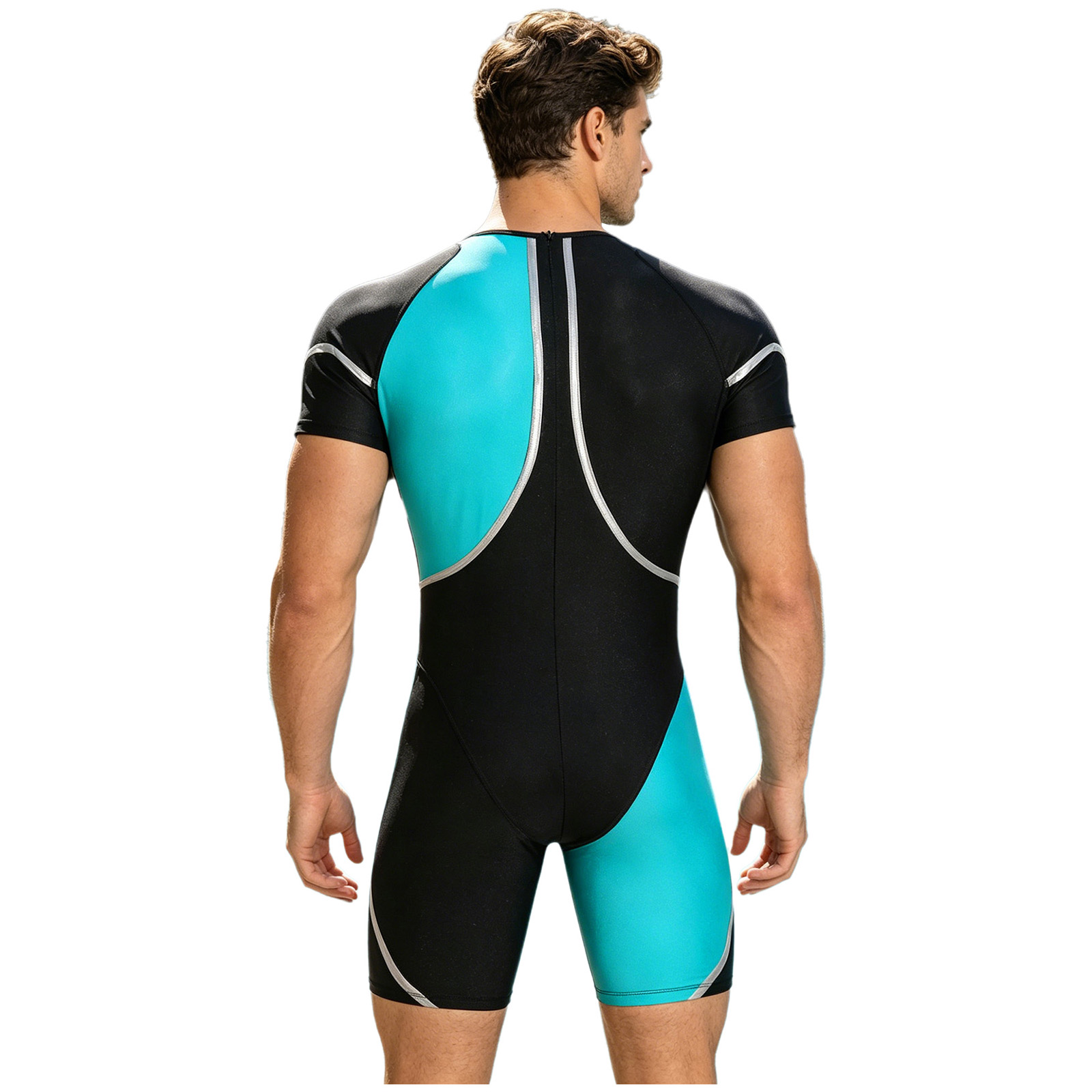 Men One-piece Swimsuit Rash Gu - огляд і ціна Wetsuit Men