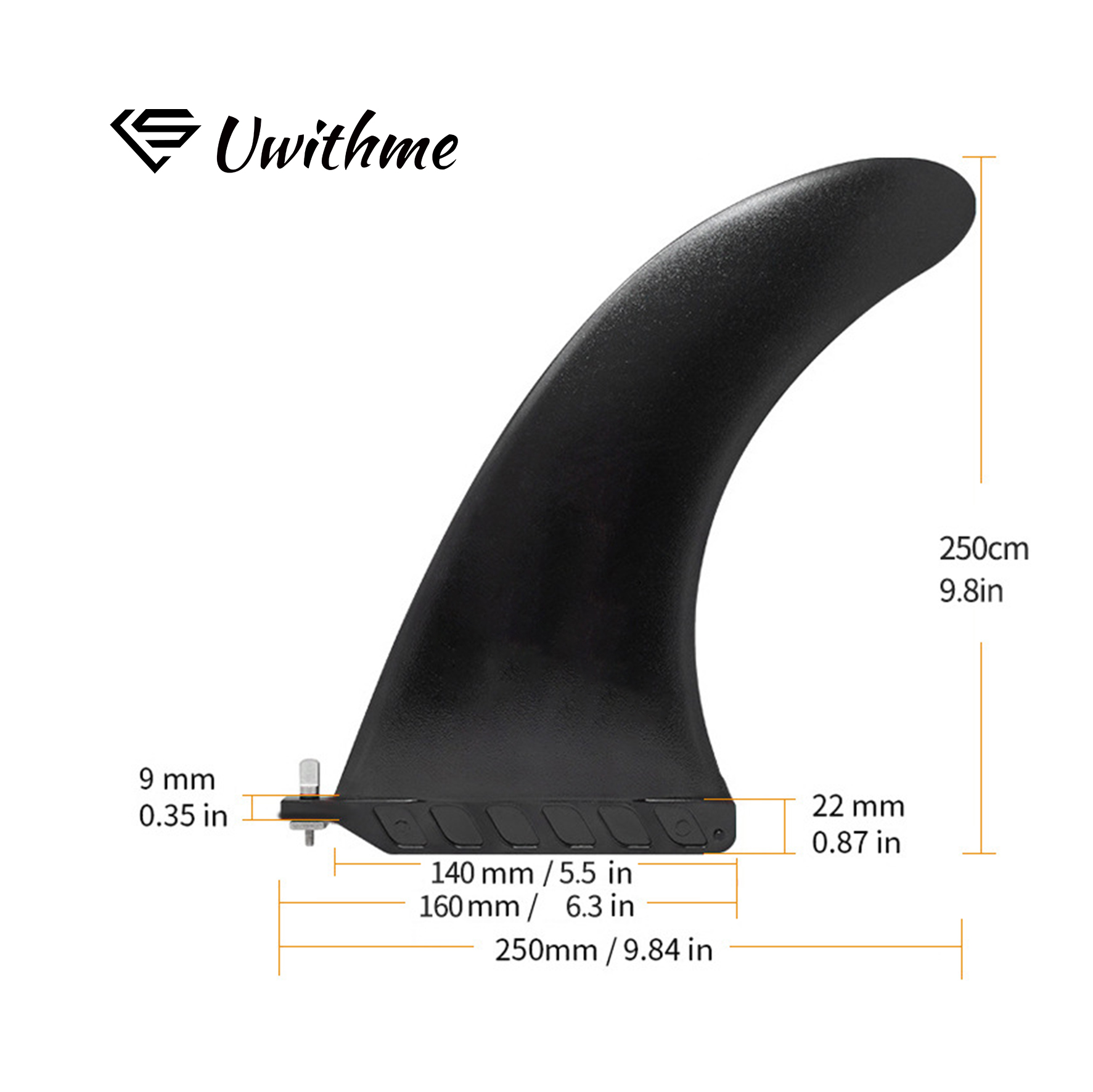 10 inch Nylon SUP Single Cente - огляд і ціна Swim Fins