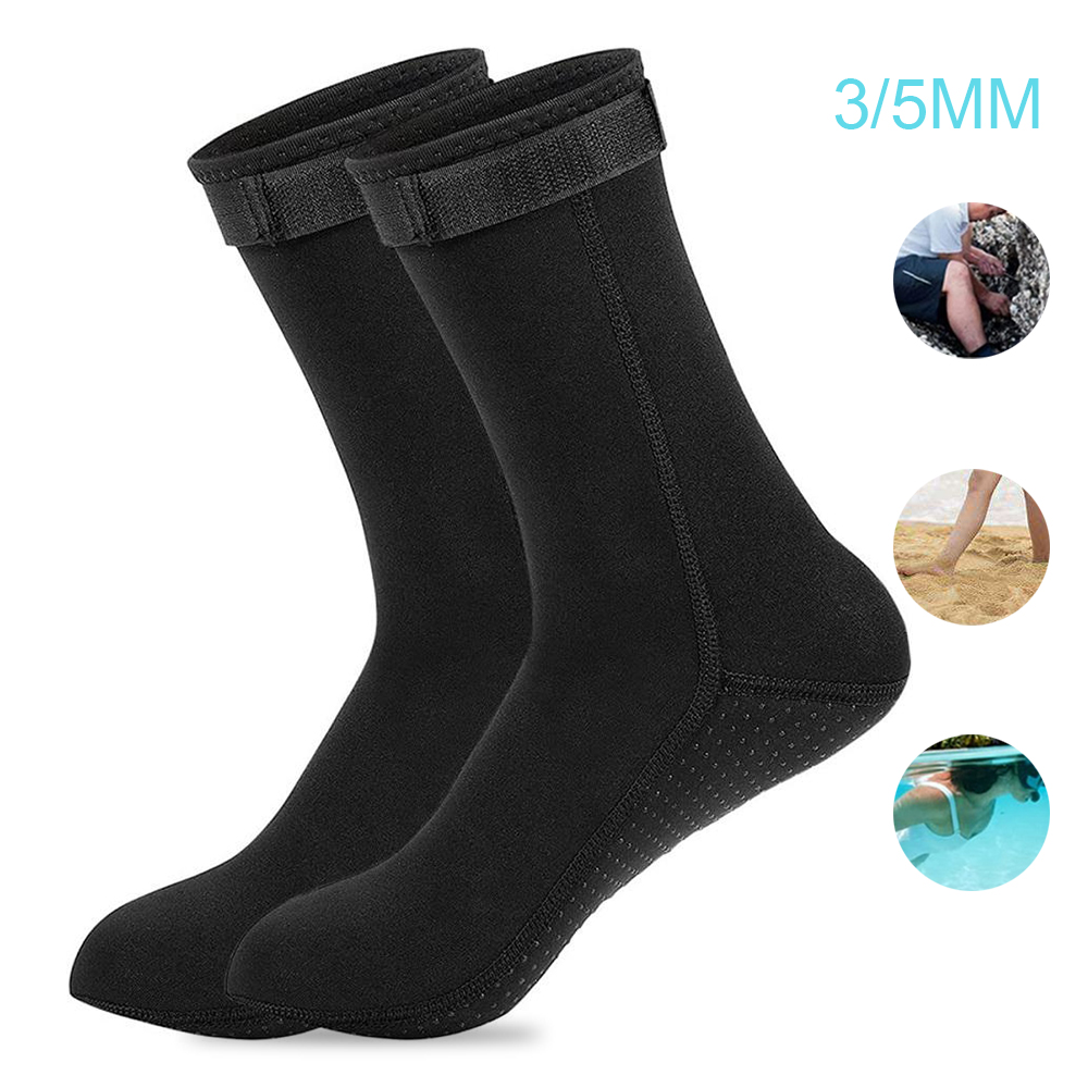 5mm Neoprene Socks 3mm Wetsuit - огляд і ціна Flippers Swimming