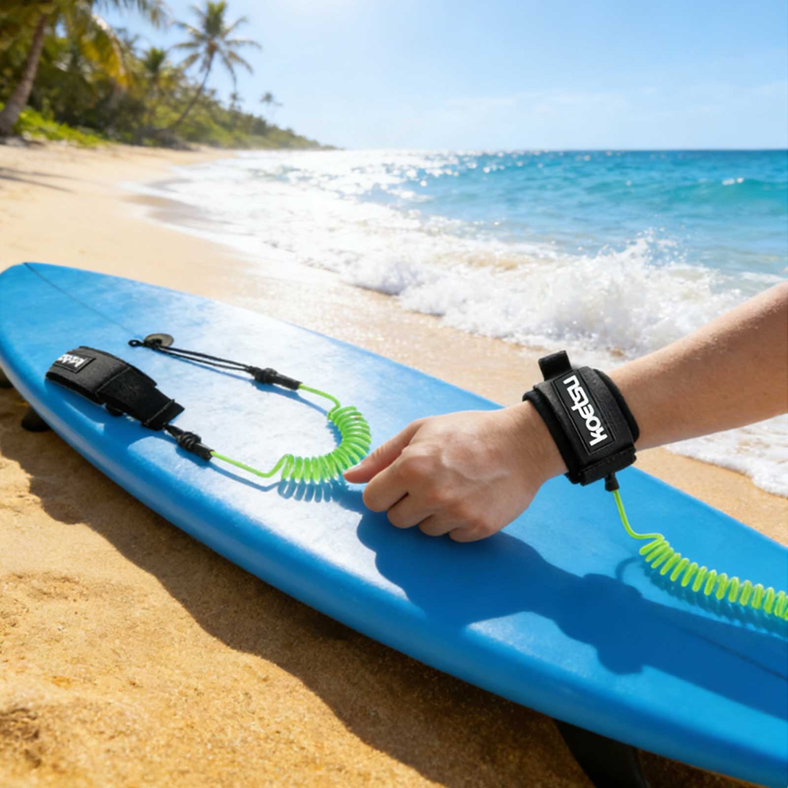 SUP Paddle Board Leash TPU Mat - огляд і ціна Surfboard Leash